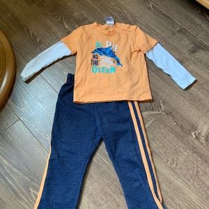 Sunshine Baby Free as the Ocean Top & Pants 18-24